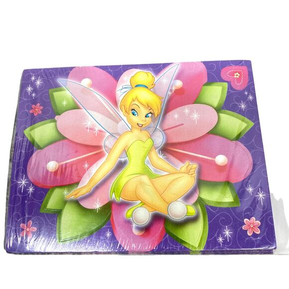 Hallmark Disney Tinkerbell Party Invitations 8 New/Sealed USA VTG Purple Pink - Picture 2 of 5